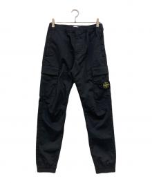 STONE ISLAND（ストーンアイランド）の古着「GARMENT DYE STRECH CARGO PANTS」｜ブラック