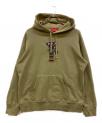 ）の古着「Flowers Hooded Sweatshirt」｜オリーブ