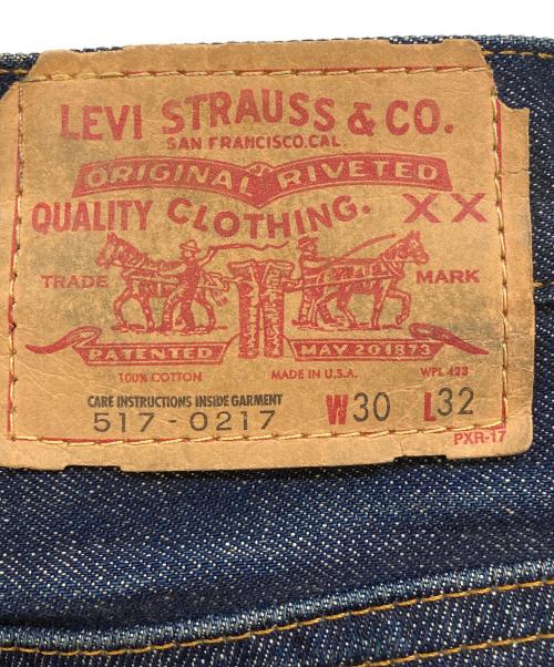 LEVI'S（リーバイス）LEVI'S (リーバイス) 517 ブーツカットデニムパンツ インディゴ サイズ:76cm(W30)の古着・服飾アイテム