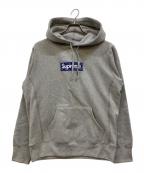 SUPREMEシュプリーム）の古着「Bandana Box Logo Hooded」｜グレー