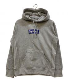 SUPREME（シュプリーム）の古着「Bandana Box Logo Hooded」｜グレー