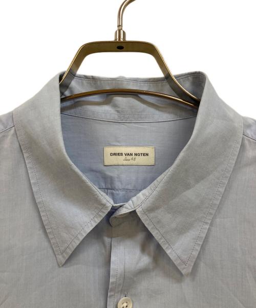 DRIES VAN NOTEN（ドリスヴァンノッテン）DRIES VAN NOTEN (ドリスヴァンノッテン) 半袖シャツ ブルー サイズ:48の古着・服飾アイテム