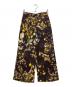 DRIES VAN NOTEN（ドリスヴァンノッテン）の古着「フラワープリントパンツ」｜ブラウン