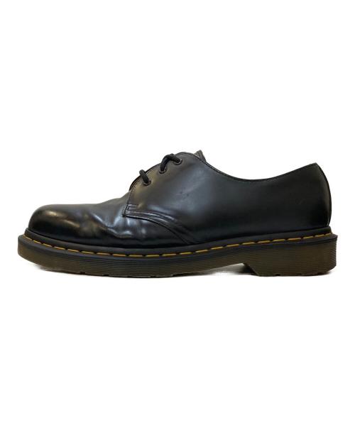 Dr.Martens（ドクターマーチン）Dr.Martens (ドクターマーチン) 3ホールブーツ ブラック サイズ:UK9 (28cm)の古着・服飾アイテム