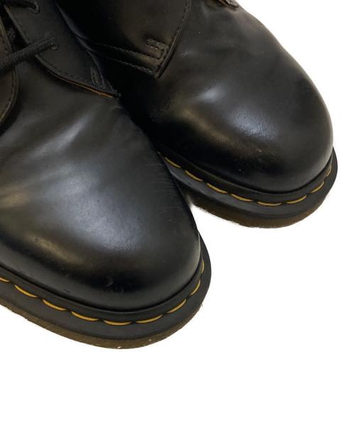 Dr.Martens（ドクターマーチン）Dr.Martens (ドクターマーチン) 3ホールブーツ ブラック サイズ:UK9 (28cm)の古着・服飾アイテム