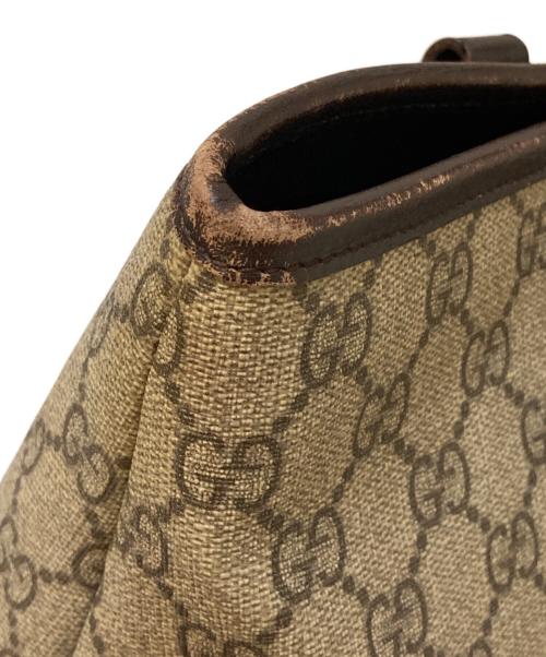GUCCI（グッチ）GUCCI (グッチ) GGスプリーム トートバッグ ベージュの古着・服飾アイテム