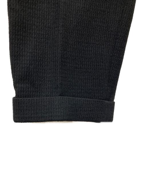 COMME des GARCONS HOMME（コムデギャルソン オム）COMME des GARCONS HOMME (コムデギャルソン オム) ウールブレンド2タックパンツ ブラック サイズ:Sの古着・服飾アイテム