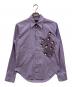 GAULTIER HOMME objet（ゴルチエオムオブジェ）の古着「Geometric Print Shirt」｜ラベンダー