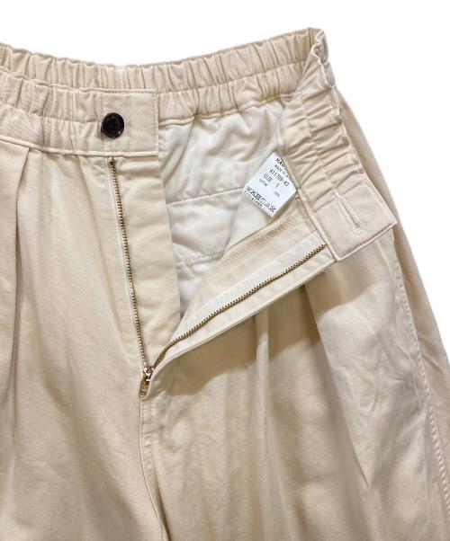 HARVESTY（ハーベスティー）HARVESTY (ハーベスティー) バレルレッグサーカスパンツ ベージュ サイズ:1の古着・服飾アイテム