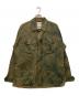 BOWWOW（バウワウ）の古着「JUNGLE FATIGUE JACKET SPRAY CAMO」｜カーキ