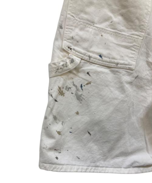BOWWOW（バウワウ）BOWWOW (バウワウ) PAINTER’S SPLATTER SHORTS ホワイト サイズ:XLの古着・服飾アイテム