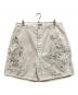 BOWWOW（バウワウ）の古着「PAINTER’S SPLATTER SHORTS」｜ホワイト