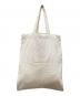 COMME des GARCONS (コムデギャルソン) MET (メット) トートバッグ アイボリー：8000円