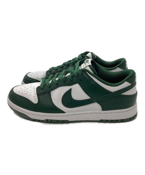 NIKE（ナイキ）NIKE (ナイキ) DUNK LOW RETRO グリーン×ホワイト サイズ:UK９の古着・服飾アイテム