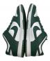 中古・古着 NIKE (ナイキ) DUNK LOW RETRO グリーン×ホワイト サイズ:UK９：6000円