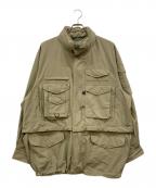 DAIWA PIER39ダイワ ピア39）の古着「WINDSTOPPER PERFECT MIL FIELD 2WAY JACKET」｜オリーブ