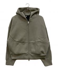 SEVENTH×BEAMS（セブンス×ビームス）の古着「別注 ジップアップパーカー」｜オリーブ