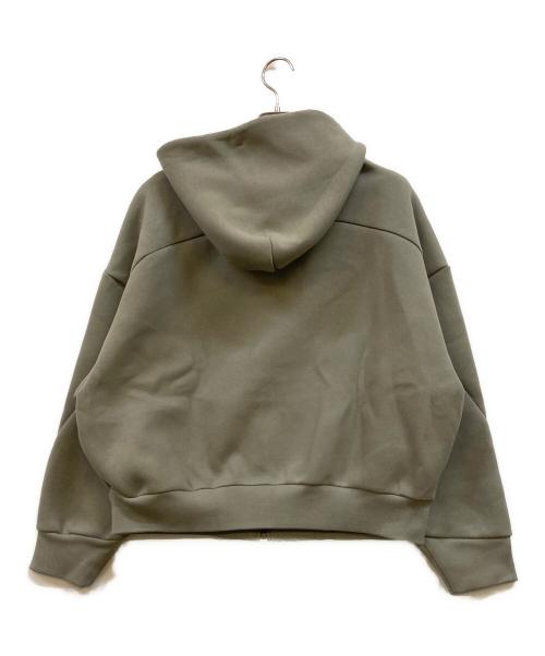 SEVENTH（セブンス）SEVENTH (セブンス) BEAMS (ビームス) 別注 ジップアップパーカー オリーブ サイズ:Ｌ 未使用品の古着・服飾アイテム