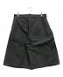 SEVENTH (セブンス) BEAMS (ビームス) 別注 BERMUDA PLEAT SHORT グレー サイズ:Ｌ 未使用品：19000円