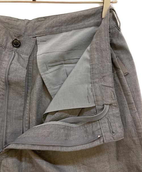 SSZ（エスエスズィー）SSZ (エスエスズィー) タックショーツ グレー サイズ:Lの古着・服飾アイテム