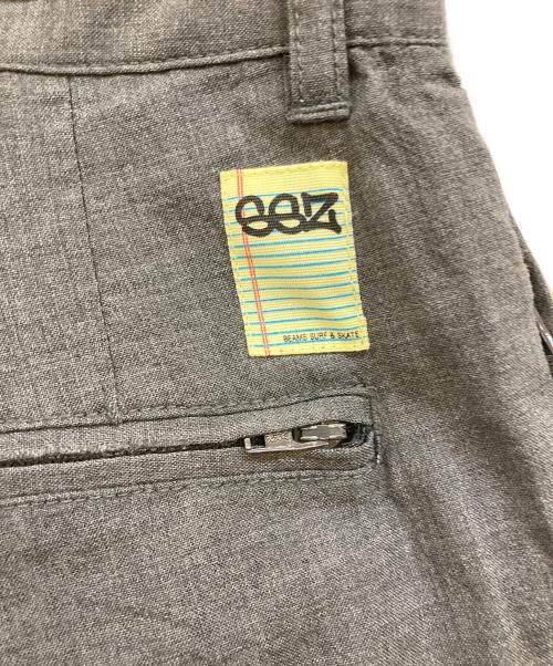 SSZ（エスエスズィー）SSZ (エスエスズィー) タックショーツ グレー サイズ:Lの古着・服飾アイテム