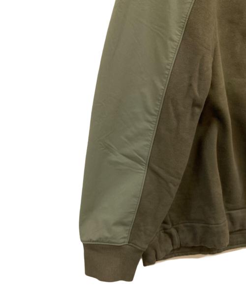 C.P COMPANY（シーピーカンパニー）C.P COMPANY (シーピーカンパニー) スウェット切替 ゴーグルプルオーバーパーカー オリーブ サイズ:XXLの古着・服飾アイテム