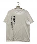 WTAPSダブルタップス）の古着「GPS SS SCREEN TEE」｜ホワイト