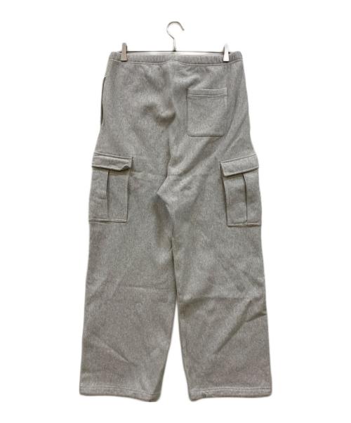 Champion（チャンピオン）Champion (チャンピオン) BEAMS (ビームス) 別注 スウェットカーゴパンツ グレー サイズ:Ｌの古着・服飾アイテム