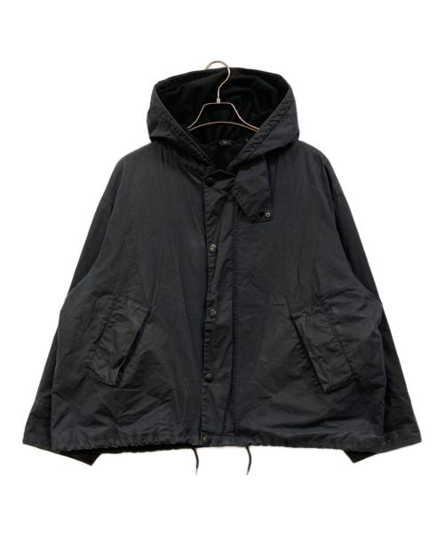 Barbour（バブアー）Barbour (バブアー) KAPTAIN SUNSHINE (キャプテンサンシャイン) 別注 BIG TRANSPORTER HOODY JACKET ブラック サイズ:38の古着・服飾アイテム