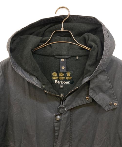 Barbour（バブアー）Barbour (バブアー) KAPTAIN SUNSHINE (キャプテンサンシャイン) 別注 BIG TRANSPORTER HOODY JACKET ブラック サイズ:38の古着・服飾アイテム
