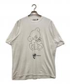 UNDERCOVERアンダーカバー）の古着「ベアプリントTシャツ」｜ホワイト