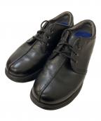 MERRELLメレル）の古着「センターシーム レザースニーカー」｜ブラック