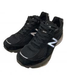 NEW BALANCE（ニューバランス）の古着「990 V4 ローカットスニーカー」｜ブラック