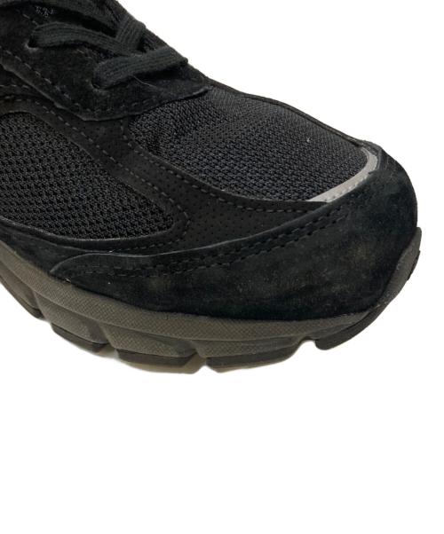 NEW BALANCE（ニューバランス）NEW BALANCE (ニューバランス) 990 V4 ローカットスニーカー ブラック サイズ:27.5㎝の古着・服飾アイテム
