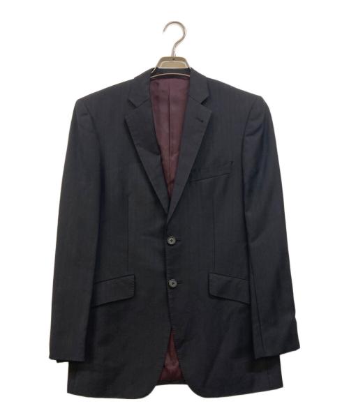 ERMENEGILDO ZEGNA（エルメネジルド・ゼニア）Ermenegildo Zegna (エルメネジルド・ゼニア) Paul Smith London (ポールスミスロンドン) セットアップスーツ ブラック サイズ:Mの古着・服飾アイテム