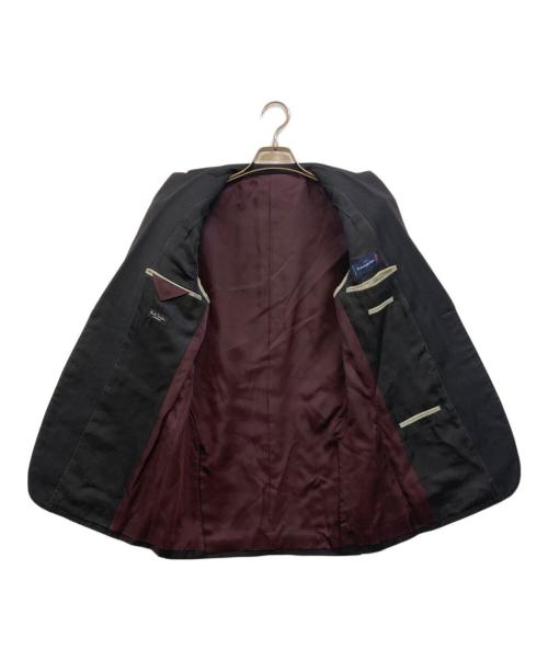 ERMENEGILDO ZEGNA（エルメネジルド・ゼニア）Ermenegildo Zegna (エルメネジルド・ゼニア) Paul Smith London (ポールスミスロンドン) セットアップスーツ ブラック サイズ:Mの古着・服飾アイテム