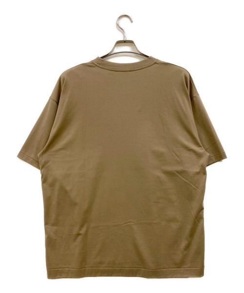 ATON（エイトン）ATON (エイトン) SUVIN 60/2 OVERSIZED T-SHIRT ベージュ サイズ:04の古着・服飾アイテム