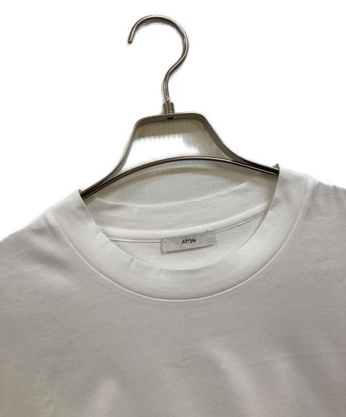 ATON（エイトン）ATON (エイトン) SUVIN 60/2 OVERSIZED T-SHIRT ホワイト サイズ:04の古着・服飾アイテム