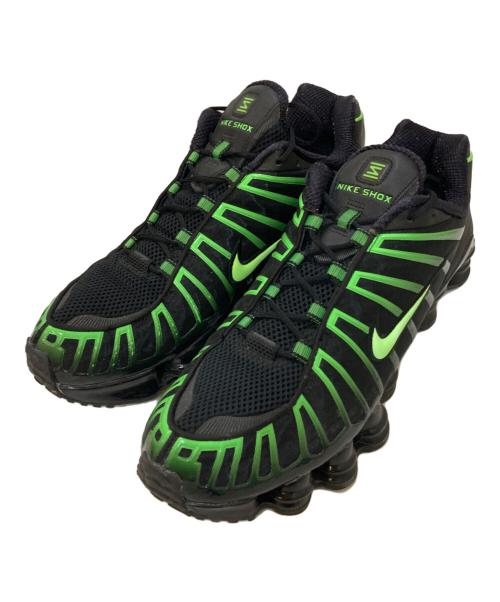 NIKE（ナイキ）NIKE (ナイキ) Shox TL ブラック×グリーン サイズ:30の古着・服飾アイテム