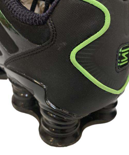 NIKE（ナイキ）NIKE (ナイキ) Shox TL ブラック×グリーン サイズ:30の古着・服飾アイテム