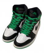 NIKEナイキ）の古着「Air Jordan 1 Retro High OG」｜グリーン×ホワイト