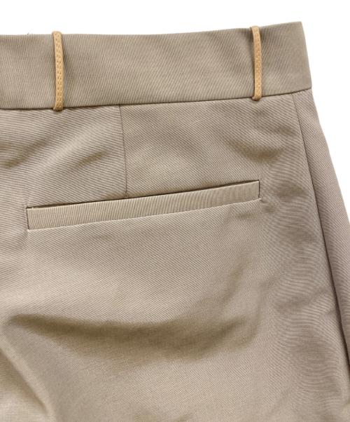 GUCCI（グッチ）GUCCI (グッチ) ワイドスラックス ベージュ サイズ:26の古着・服飾アイテム