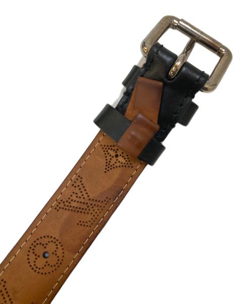 LOUIS VUITTON（ルイ ヴィトン）LOUIS VUITTON (ルイ ヴィトン) ノマド サンチュール ペルフォ レザーベルト ブラックの古着・服飾アイテム