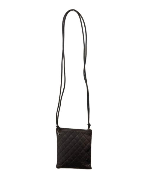 CHANEL（シャネル）CHANEL (シャネル) ココマーク レザーショルダーバッグ ブラウンの古着・服飾アイテム