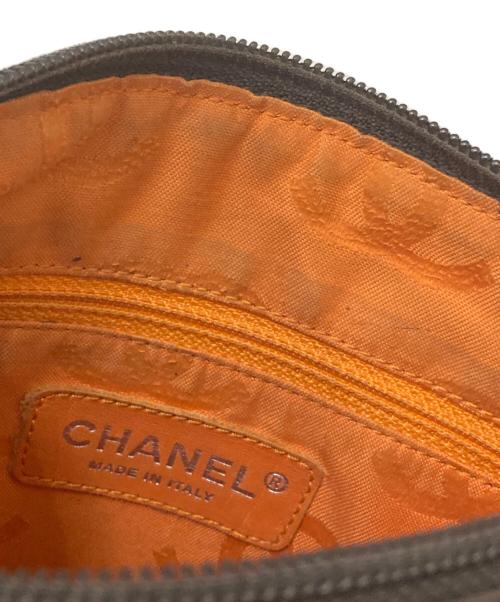 CHANEL（シャネル）CHANEL (シャネル) ココマーク レザーショルダーバッグ ブラウンの古着・服飾アイテム