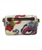 MARC JACOBSマークジェイコブス）の古着「レザーショルダーバッグ」｜ホワイト