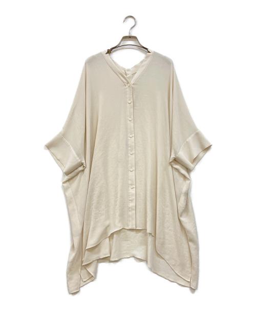 CHAOS（カオス）Chaos (カオス) シアーシャツ ベージュ サイズ:-の古着・服飾アイテム