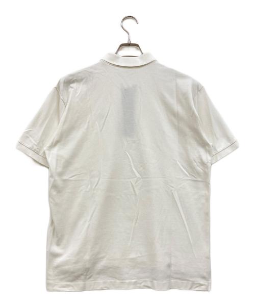 Burberry's（バーバリーズ）Burberry's (バーバリーズ) ポロシャツ ホワイト サイズ:Lの古着・服飾アイテム