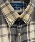中古・古着 RALPH LAUREN (ラルフローレン) BLAKE チェックボタンダウンシャツ ホワイト×ブラック サイズ:LL：15000円