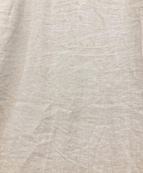 NOLLEY'S（ノーリーズ）NOLLEY'S (ノーリーズ) リネンキャミワンピース ベージュ サイズ:FREEの古着・服飾アイテム